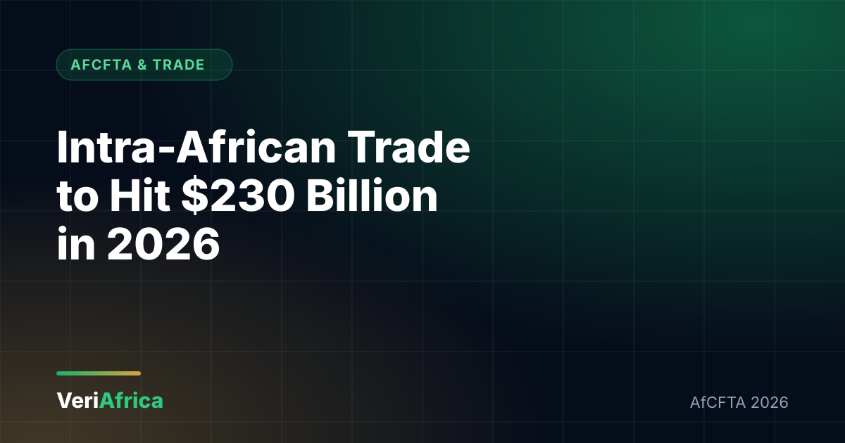 Where Is the African KYC? Lacina Koné's Question, Two and a Half Years Later Intra-African Trade Is Set to Reach $230 Billion in 2026: Where the AfCFTA Opportunities Are