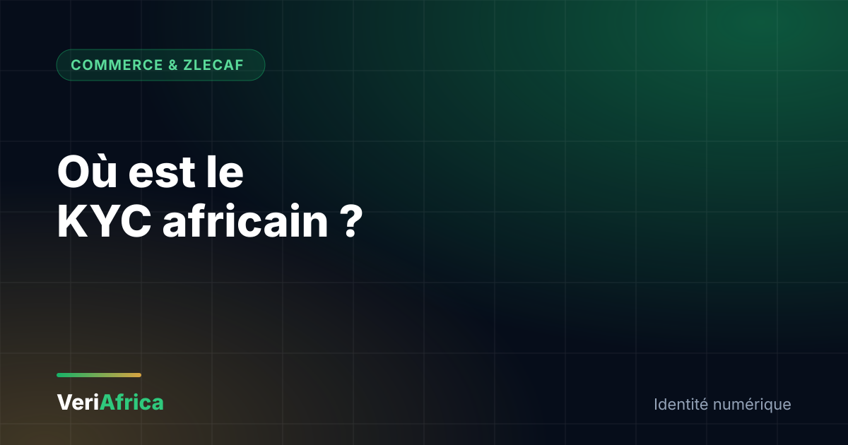 Home Où est le KYC africain ? La question de Lacina Koné, deux ans et demi plus tard