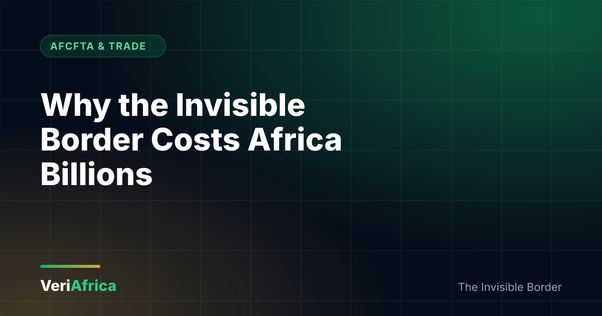 Where Is the African KYC? Lacina Koné's Question, Two and a Half Years Later Why the Invisible Border Costs Africa Billions